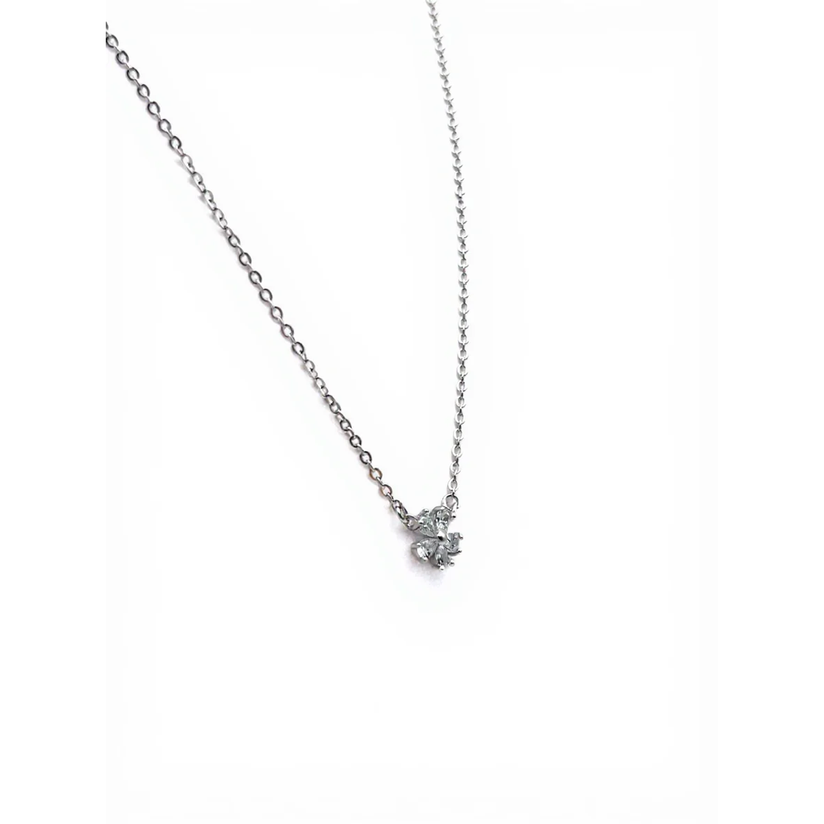 925 Sterling Silver Snowflake Pendant Necklace 18-inch Chain | Dublin Silver