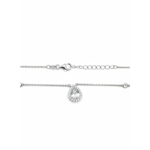 925 Sterling Silver Teardrop Pendant Necklace with Cubic Zirconia 18-inch Chain | Dublin Silver