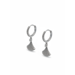 925 Sterling Silver Elegant Drop Earrings with Crystal Accents | Dublin Silver