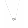 925 Sterling Silver Infinity Heart Pendant Necklace 18-inch Chain | Dublin Silver