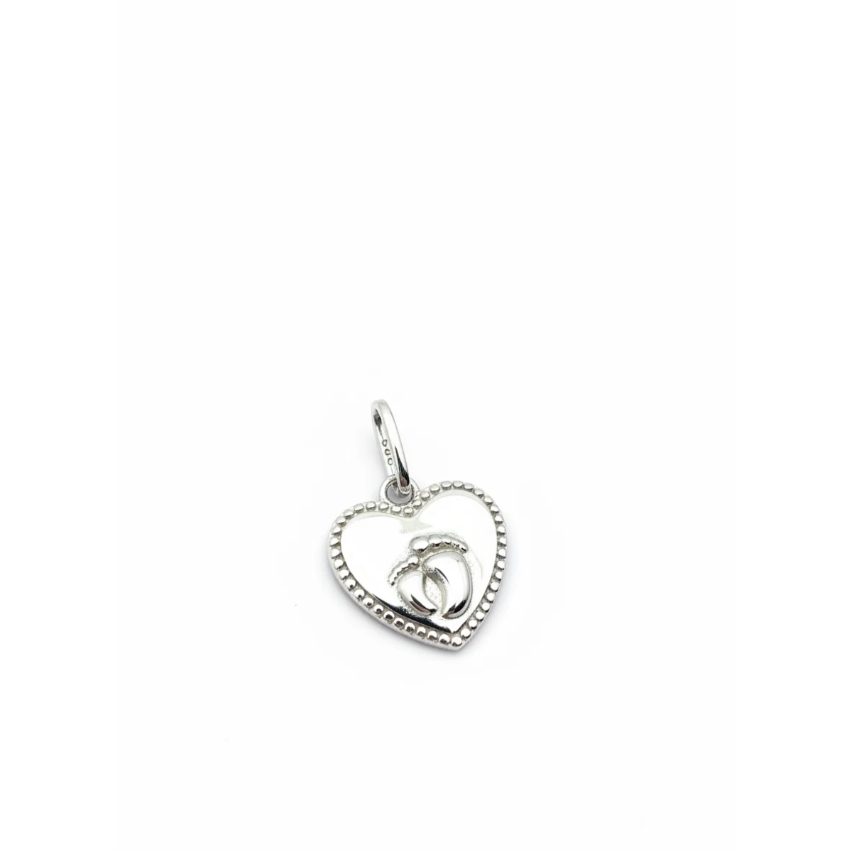 925 Sterling Silver Claddagh Heart Pendant | Dublin Silver