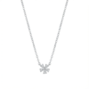 925 Sterling Silver Snowflake Pendant Necklace | Dublin Silver