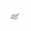 925 Sterling Silver Heart Pendant with Cubic Zirconia | Dublin Silver