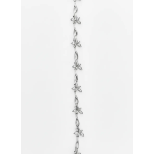 925 Sterling Silver Leaf Design Bracelet Lobster Clasp | Dublin Silver