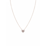 925 Sterling Silver Heart Pendant Necklace with Crystals | Dublin Silver