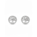 925 Sterling Silver Tree of Life Stud Earrings | Dublin Silver