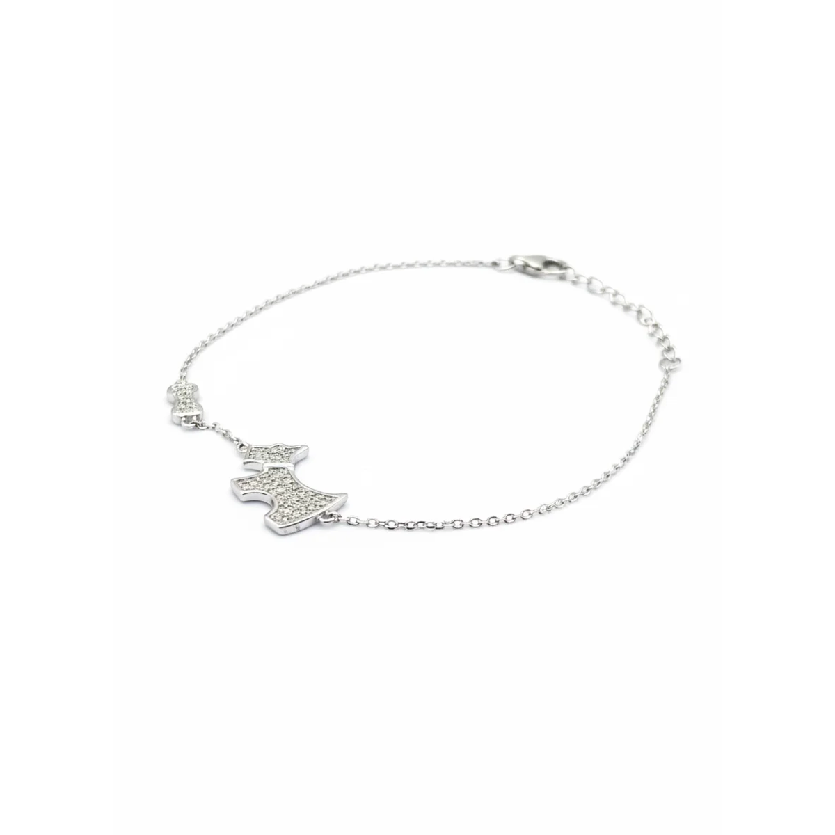 925 Sterling Silver Dog and Bone Bracelet | Dublin Silver