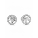 925 Sterling Silver Tree of Life Stud Earrings | Dublin Silver