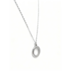 925 Sterling Silver Circle Pendant Necklace Elegant Chain | Dublin Silver