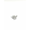 925 Sterling Silver Elephant Pendant with Cubic Zirconia | Dublin Silver