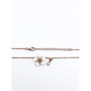 925 Sterling Silver Flower Pendant Necklace with Pearl Accent | Dublin Silver