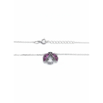 925 Sterling Silver Ladybug Pendant Necklace with Gemstones | Dublin Silver