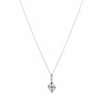 925 Sterling Silver Elegant Cubic Zirconia Pendant Necklace | Dublin Silver