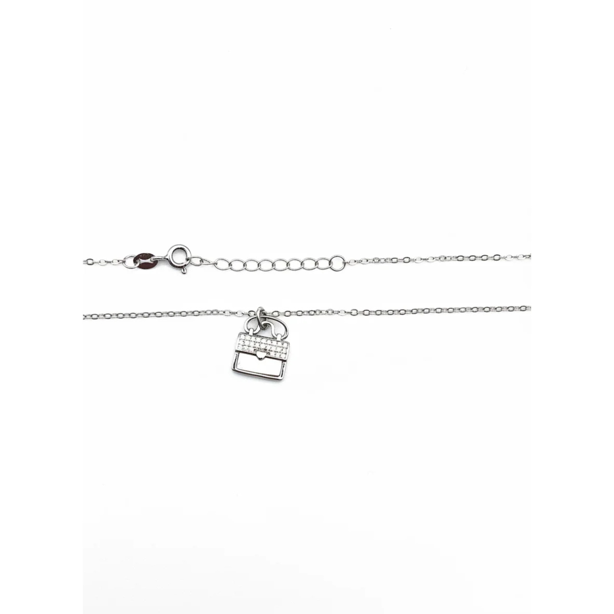 925 Sterling Silver Handbag Pendant Necklace | Dublin Silver