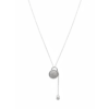 925 Sterling Silver Minimalist Pendant Necklace Adjustable Chain | Dublin Silver