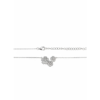 925 Sterling Silver Floral Necklace with Cubic Zirconia | Dublin Silver