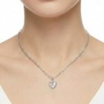 925 Sterling Silver Heart Pendant Necklace | Dublin Silver