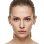 Elegant 925 Sterling Silver Earrings with White Shell Accents