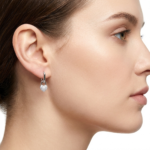 Elegant 925 Sterling Silver CZ Earrings – Exquisite Craftsmanship