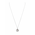 925 Sterling Silver Rose Pendant Necklace | Dublin Silver