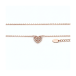 Dublin Silver 925 Sterling Silver Heart Pendant Necklace