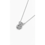 925 Sterling Silver Teddy Bear Pendant Necklace | Dublin Silver