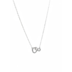 Dublin Silver 925 Sterling Silver Infinity Heart Pendant Necklace 18-inch Chain