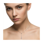 Dublin Silver 925 Sterling Silver Minimalist Triangle Pendant Necklace