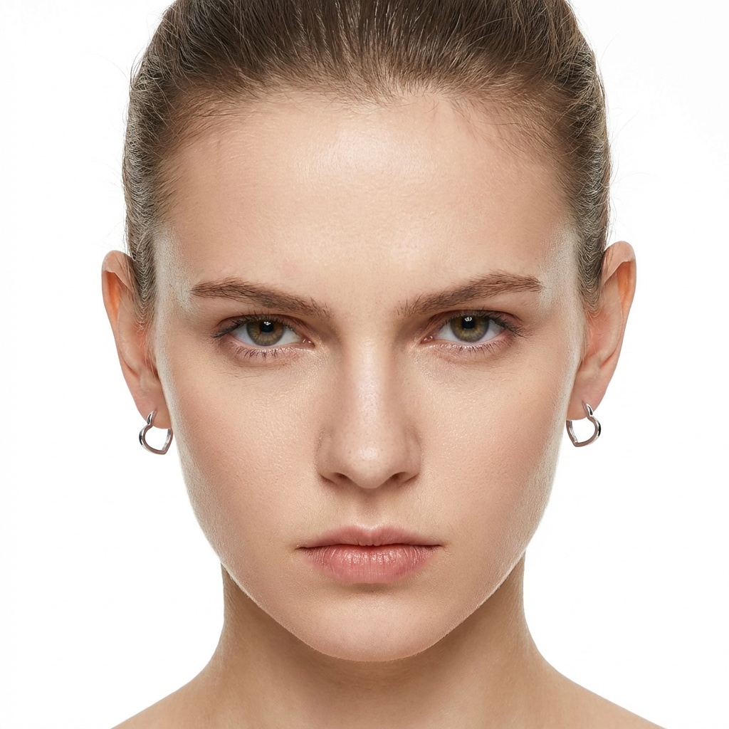 Elegant Glossy 925 Sterling Silver Earrings - Timeless Shine