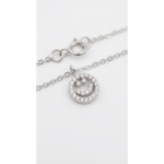 Dublin Silver 925 Sterling Silver Smiley Face Pendant Necklace