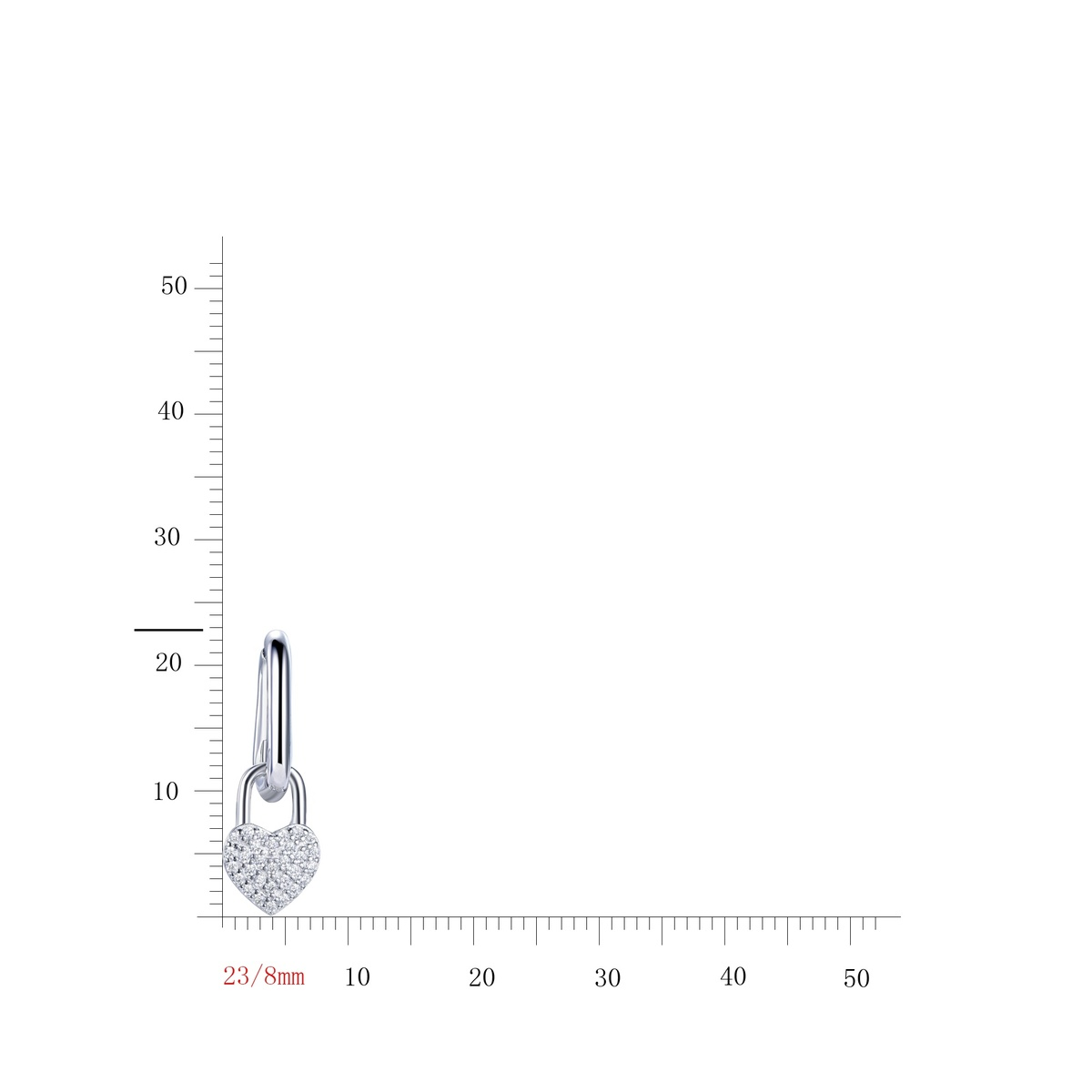 Elegant 925 Sterling Silver CZ Earrings – Exquisite Craftsmanship