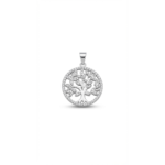 Dublin Silver 925 Sterling Silver Tree of Life Pendant Necklace