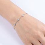 Elegant Glossy 925 Sterling Silver Bracelet – Timeless Craftsmanship