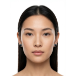 925 Sterling Silver Clover Stud Earrings Black Enamel | Dublin Silver