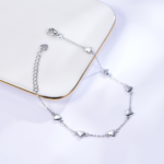 Elegant Glossy 925 Sterling Silver Bracelet – Timeless Craftsmanship