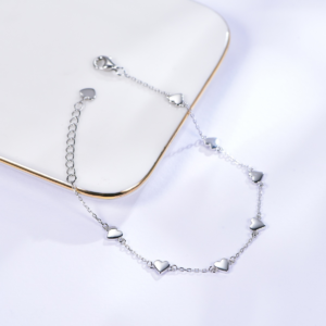 Elegant Glossy 925 Sterling Silver Bracelet – Timeless Craftsmanship
