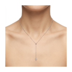 925 Sterling Silver Minimalist Triangle Pendant Necklace | Dublin Silver