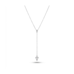 925 Sterling Silver Minimalist Triangle Pendant Necklace | Dublin Silver
