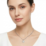 925 Sterling Silver Heart Pendant Necklace | Dublin Silver