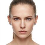 Elegant Aqua Blue CZ Earrings in Premium 925 Sterling Silver