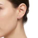 Elegant Glossy 925 Sterling Silver Earrings for Timeless Style