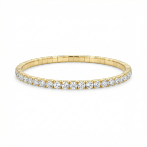 Gold Sterling Silver Bracelet - 925 Sterling Silver - Dublin Silver