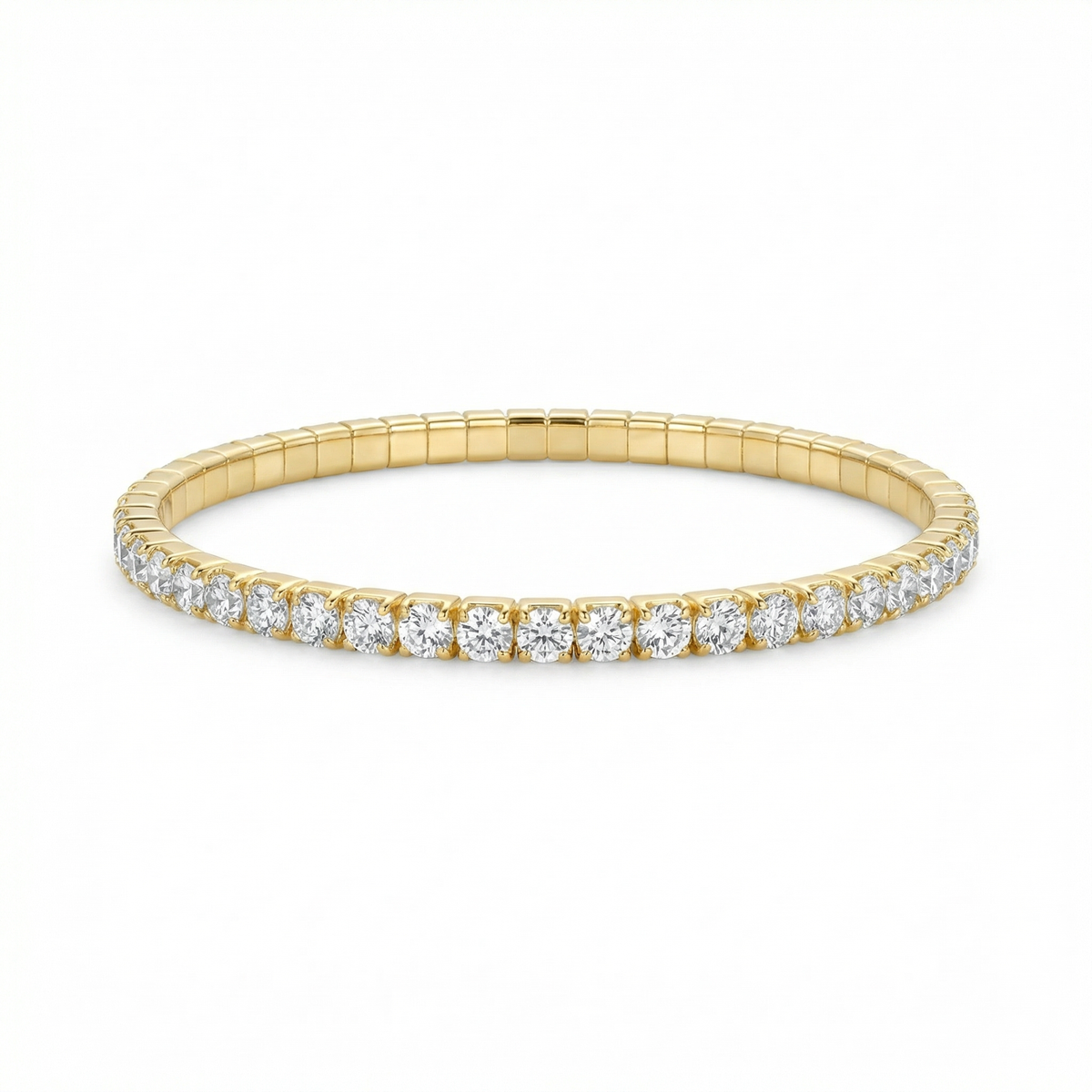 Gold Sterling Silver Bracelet - 925 Sterling Silver - Dublin Silver