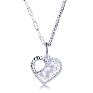 Sterling Silver Heart Pendant - 925 Sterling Silver - Dublin Silver
