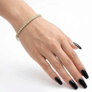 Elegant Sterling Silver Bracelet