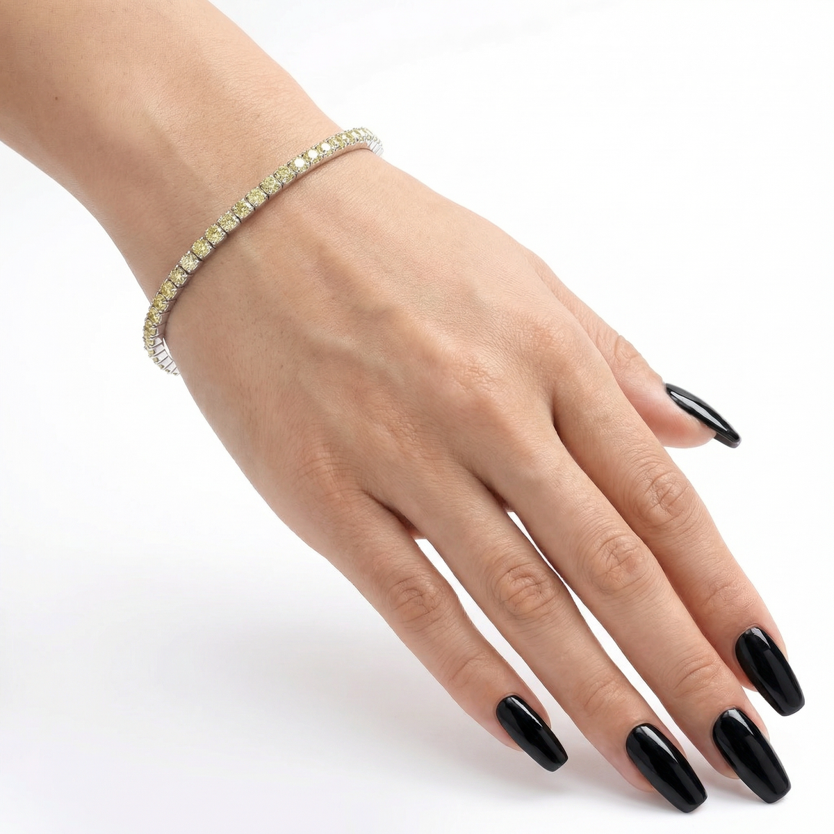Elegant Sterling Silver Bracelet