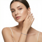 925 Sterling Silver Heart Link Bracelet Lobster Clasp | Dublin Silver