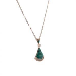 Malachite Pendant Necklace