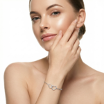 925 Sterling Silver Interlocking Heart Bracelet Lobster Clasp | Dublin Silver