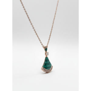 Malachite Pendant Necklace